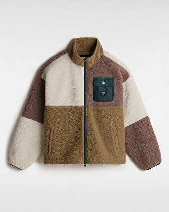 WREN COLORBLOCK FULL ZIP CEKET Gothic Olive