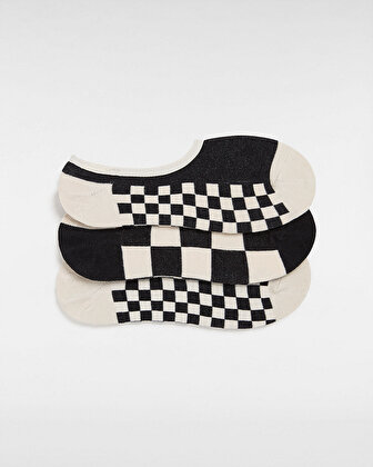 CHECKER CANOODLE ÇORAP (3 ÇİFT) Black