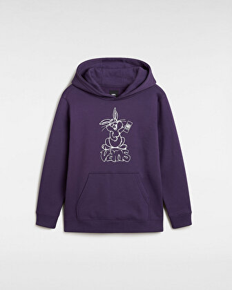 B CRAZY EDDY FRONT KAPÜŞONLU ÜST Gothic Grape