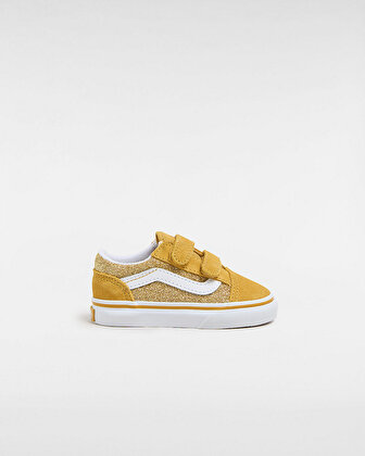 KÜÇÜK ÇOCUK OLD SKOOL GLITTER AYAKKABI (1-4 YAŞ) Champagne Gold