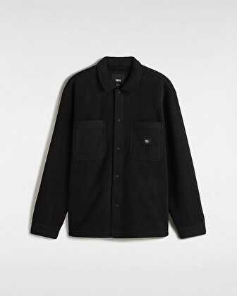 PENMAR HEAVYWEIGHT POLAR FLEECE SHACKET Black