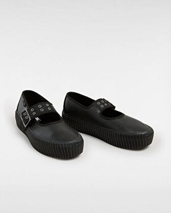 MARY JANE CREEPER AYAKKABI Black Leather