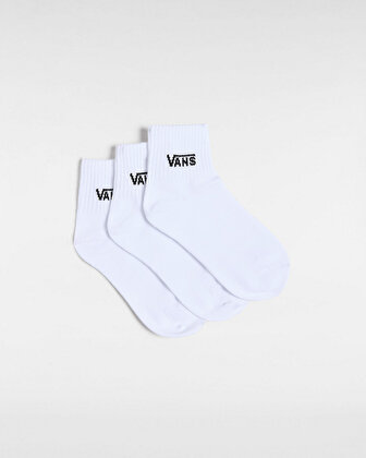 CLASSIC HALF CREW ÇORAP (1 ÇİFT) White
