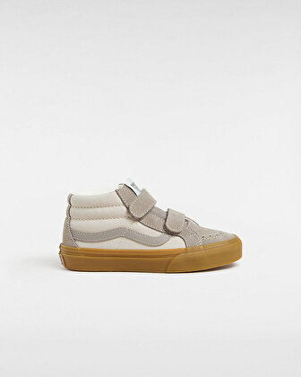 ÇOCUK SK8-MID REISSUE CIRTCIRTLI AYAKKABI (4-8 YAŞ) Gray/Gum