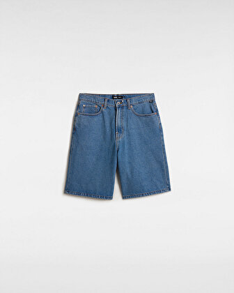 CHECK-5 BAGGY DENIM ŞORT Stonewash/Blue