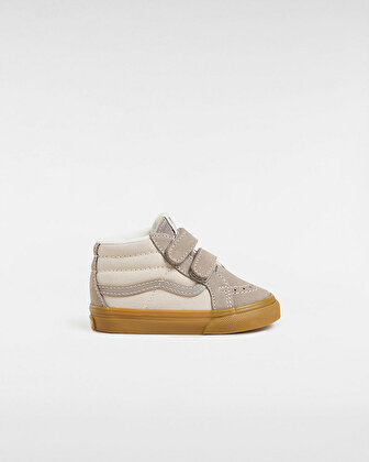 KÜÇÜK ÇOCUK SK8-MID REISSUE CIRTCIRTLI AYAKKABI (1-4 YAŞ) Gray/Gum