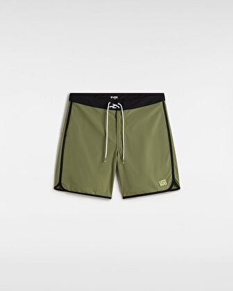 MTE EVERRIDE SCALLOPED SOLID ELASTIC ŞORT MAYO Loden Green