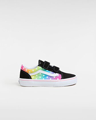 ÇOCUK OLD SKOOL CIRTCIRTLI AYAKKABI (4-8 YAŞ) Black/Multi