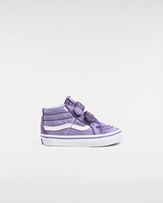 KÜÇÜK ÇOCUK SK8-MID REISSUE V AYAKKABI (1-4 YAŞ) Purple/White