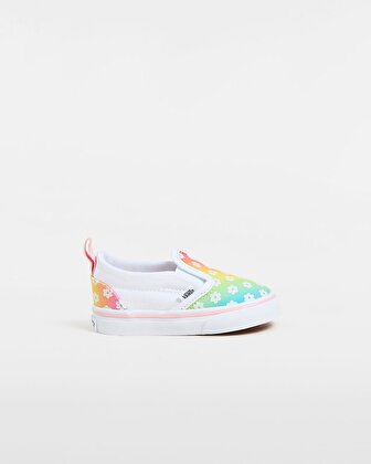 KÜÇÜK ÇOCUK SLIP-ON CIRTCIRTLI AYAKKABI (1-4 YAŞ) True White/Multi