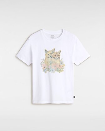 SMITTEN OVERSIZE TİŞÖRT White