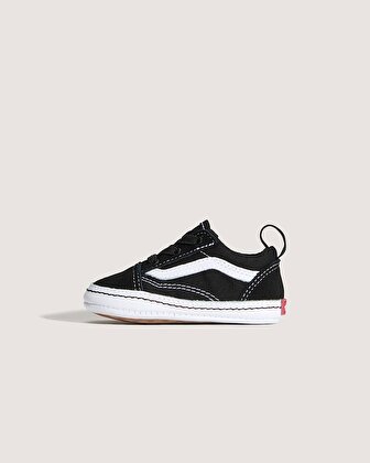 BEBEK OLD SKOOL CRIB AYAKKABI (0-1 YAŞ) Black/True White