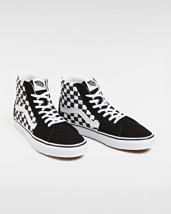 SK8-HI AYAKKABI (Checkerboard) Black/True White