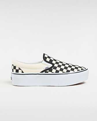 UA CLASSIC SLIP-ON STACKFORM Black/Classic White