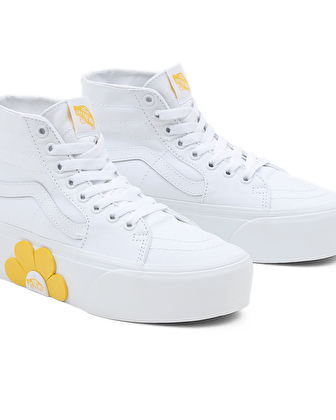 SK8-HI TAPERED STACKFORM AYAKKABI True White