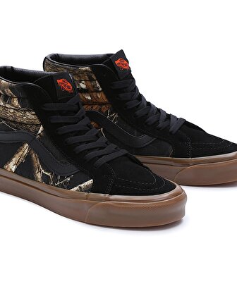 REALTREE SK8-HI 38 DX AYAKKABI Black/Gum