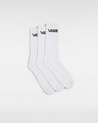 CLASSIC UZUN ÇORAP (3 ÇİFT) White