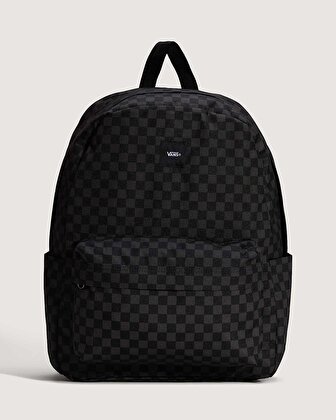 OLD SKOOL CHECK SIRT ÇANTASI Black/Charcoal