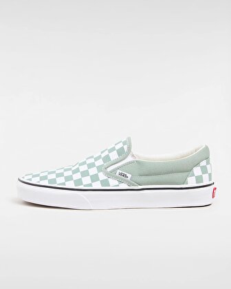 CLASSIC SLIP-ON CHECKERBOARD AYAKKABI Iceberg Green