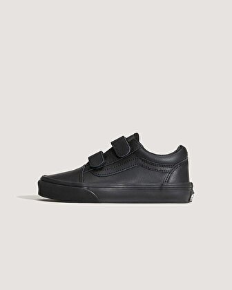 ÇOCUK OLD SKOOL CIRTCIRTLI CLASSIC TUMBLE AYAKKABI (4-8 YAŞ) Black Mono