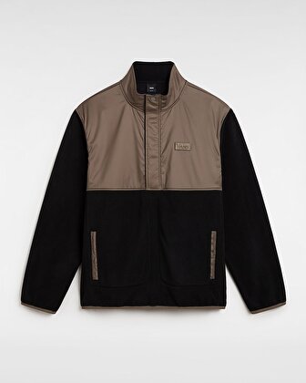 RANFORD POLAR FLEECE LOOSE YARIM FERMUARLI ÜST Black/Bungee Cord