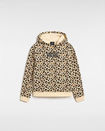 KIZ ÇOCUK FELIDAE FLYING AOP KAPÜŞONLU ÜST Lambs Wool