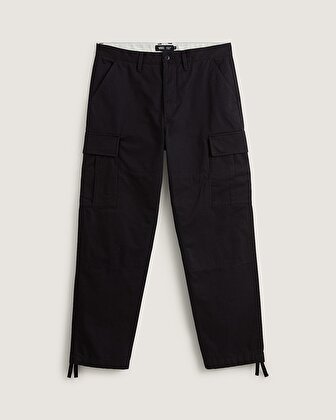 SERVICE CARGO LOOSE TAPERED PANTOLON Black