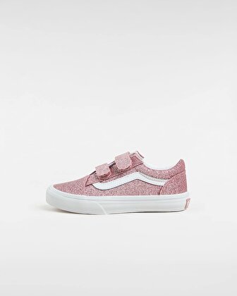 ÇOCUK OLD SKOOL GLITTER AYAKKABI (4-8 YAŞ) Rose Gold