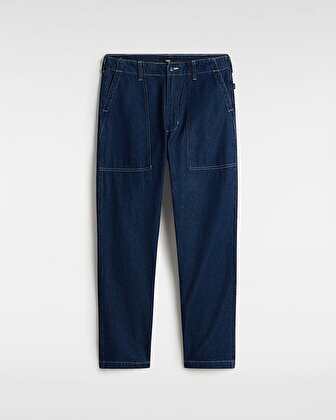 FATIGUE LOOSE TAPERED DENIM PANTOLON Dark Denim