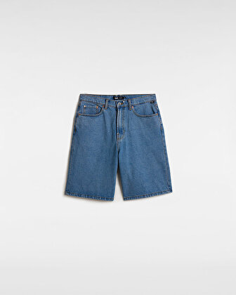CHECK-5 BAGGY DENIM ŞORT Stonewash/Blue