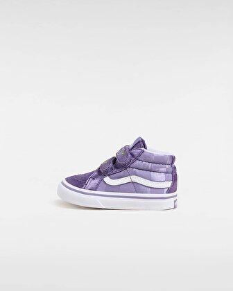 KÜÇÜK ÇOCUK SK8-MID REISSUE V AYAKKABI (1-4 YAŞ) Purple/White