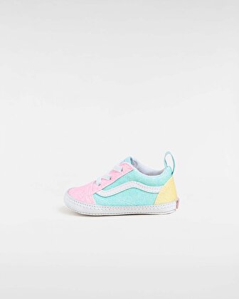 BEBEK OLD SKOOL CRIB AYAKKABI (0-1 YAŞ) Pastel Multi