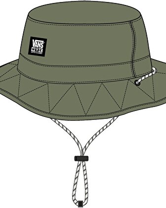 MTE WILDER BUCKET ŞAPKA Loden Green