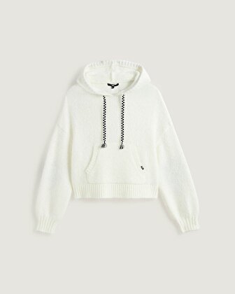 KAWAII SWEATER KAPÜŞONLU ÜST Marshmallow
