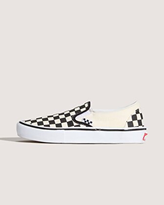 SKATE SLIP-ON AYAKKABI (Checkerboard) Black/Off