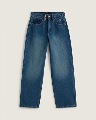 SIRELLE EMROIDERED PANTOLON Vintage Indigo