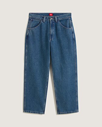 SKATE CHECK-5 LOOSE DENIM PANTOLON Vintage Indigo