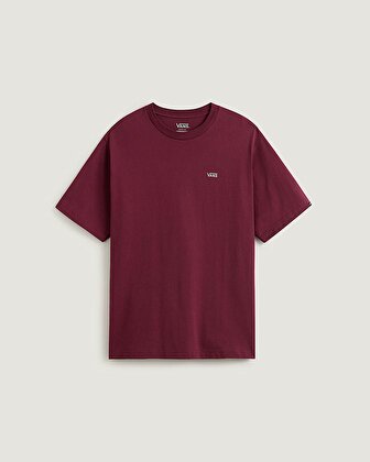 LEFT CHEST II LOOSE TİŞÖRT Burgundy