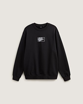 BLOCKED BOX CREW SWEATSHIRT Black
