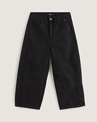 BLAIRE CROPPED BARREL PANTOLON Black
