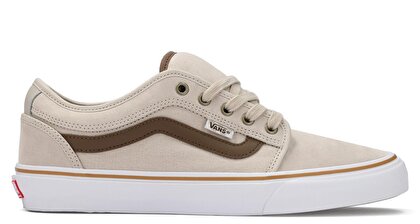 SKATE CHUKKA LOW SIDESTRIPE AYAKKABI Espresso/Khaki