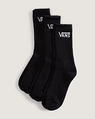 CLASSIC CREW ÇORAP (3 ÇİFT) Black