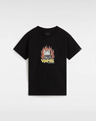 ERKEK ÇOCUK WAFFLE MAN KAPÜŞONLU ÜST Black