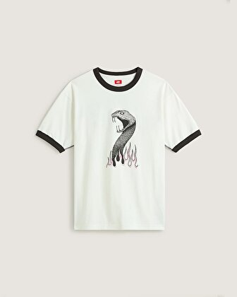 SKATE MIKE G SNAKE FLAME RINGER TİŞÖRT SKATE MIKE G SNAKE FLAME RINGER TİŞÖRT Marshmallow