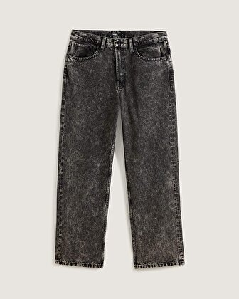 CHECK-5 LOOSE DENIM PANTOLON Black