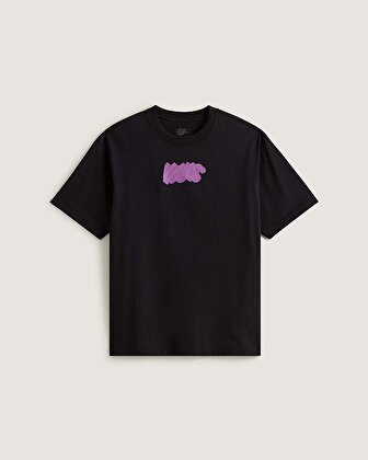 STONE SWIRL LOOSE TİŞÖRT Black