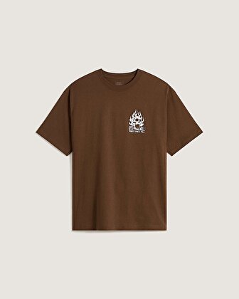 OFF THE WALL FEVER TİŞÖRT Vintage Cocoa