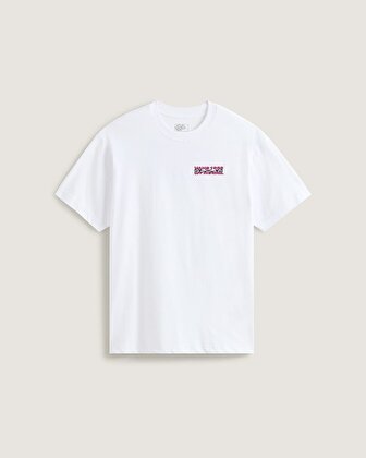BARB PLATE LOOSE TİŞÖRT White
