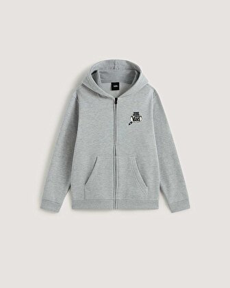 ÇOCUK DUMPSTER RACOON FARMUARLI KAPÜŞONLU ÜST Cement Heather
