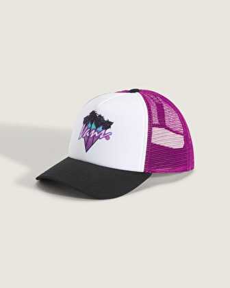 TWISTED VANS TRUCKER ŞAPKA White